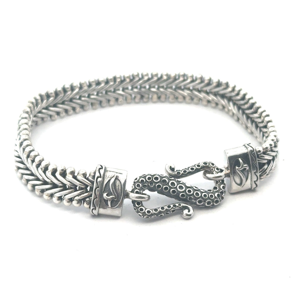 Morgan Octopus Hook Unisex Bracelet - Ocean Soul