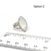 Mother Of Pearl Vesica Rings - Ocean Soul