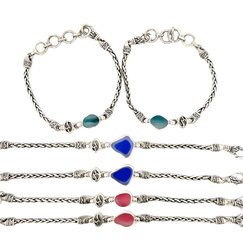 Sea Glass Bracelets