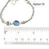 Multi Colored Sea Glass Dainty Adjustable Bracelet - Ocean Soul