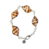 Nutmeg Infinity Chain Bracelet - Ocean Soul