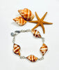 Nutmeg Infinity Chain Bracelet - Ocean Soul