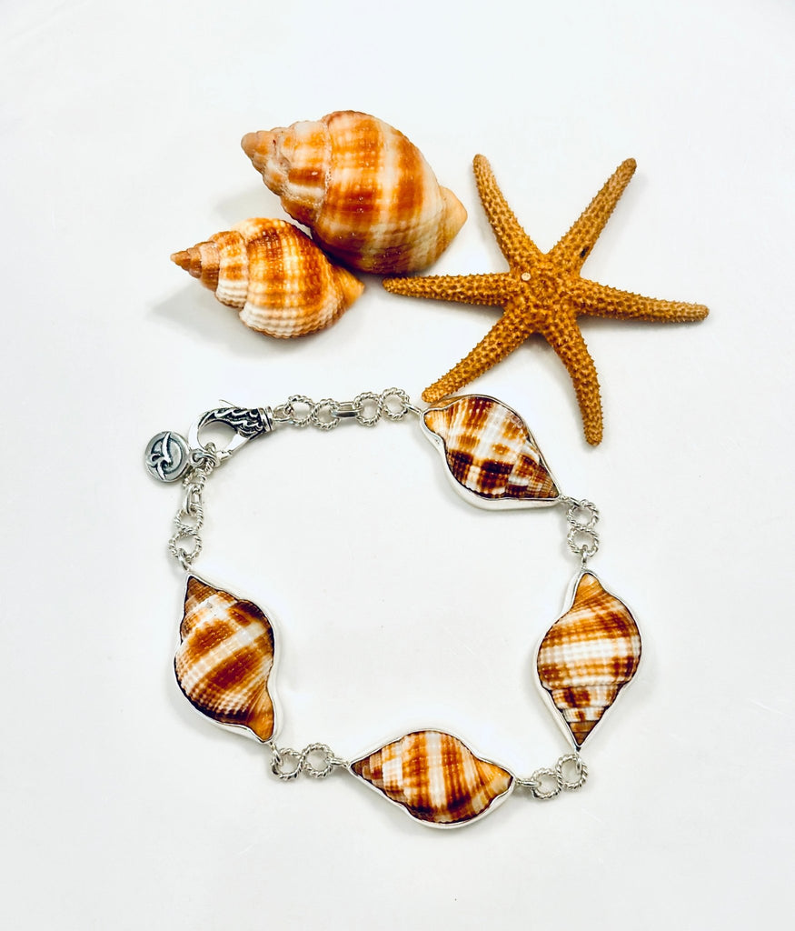 Nutmeg Infinity Chain Bracelet - Ocean Soul