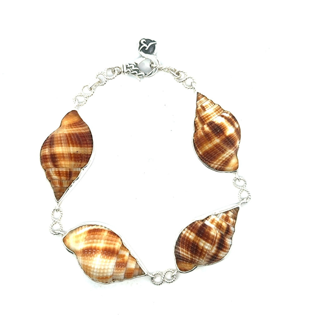 Nutmeg Infinity Link Bracelet - Ocean Soul