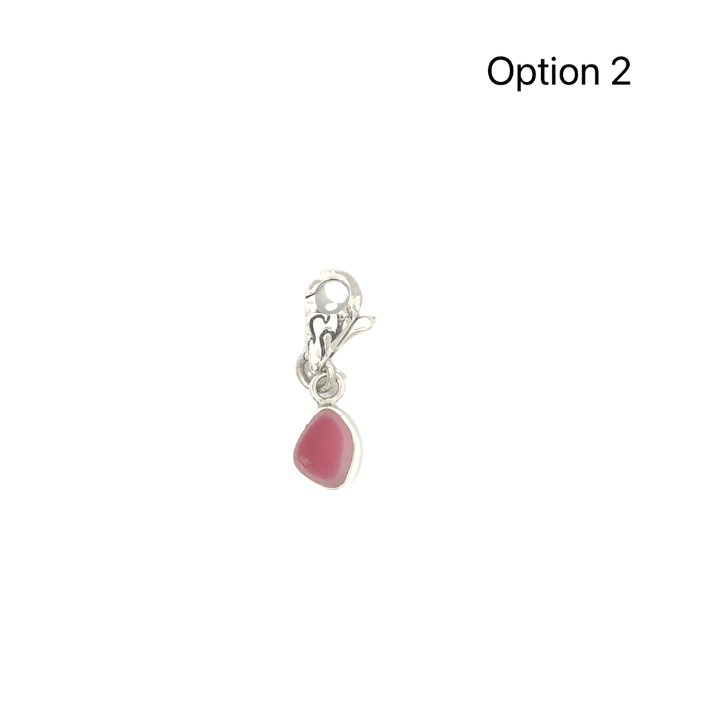 Pink Multi Seaglass Charms - Ocean Soul