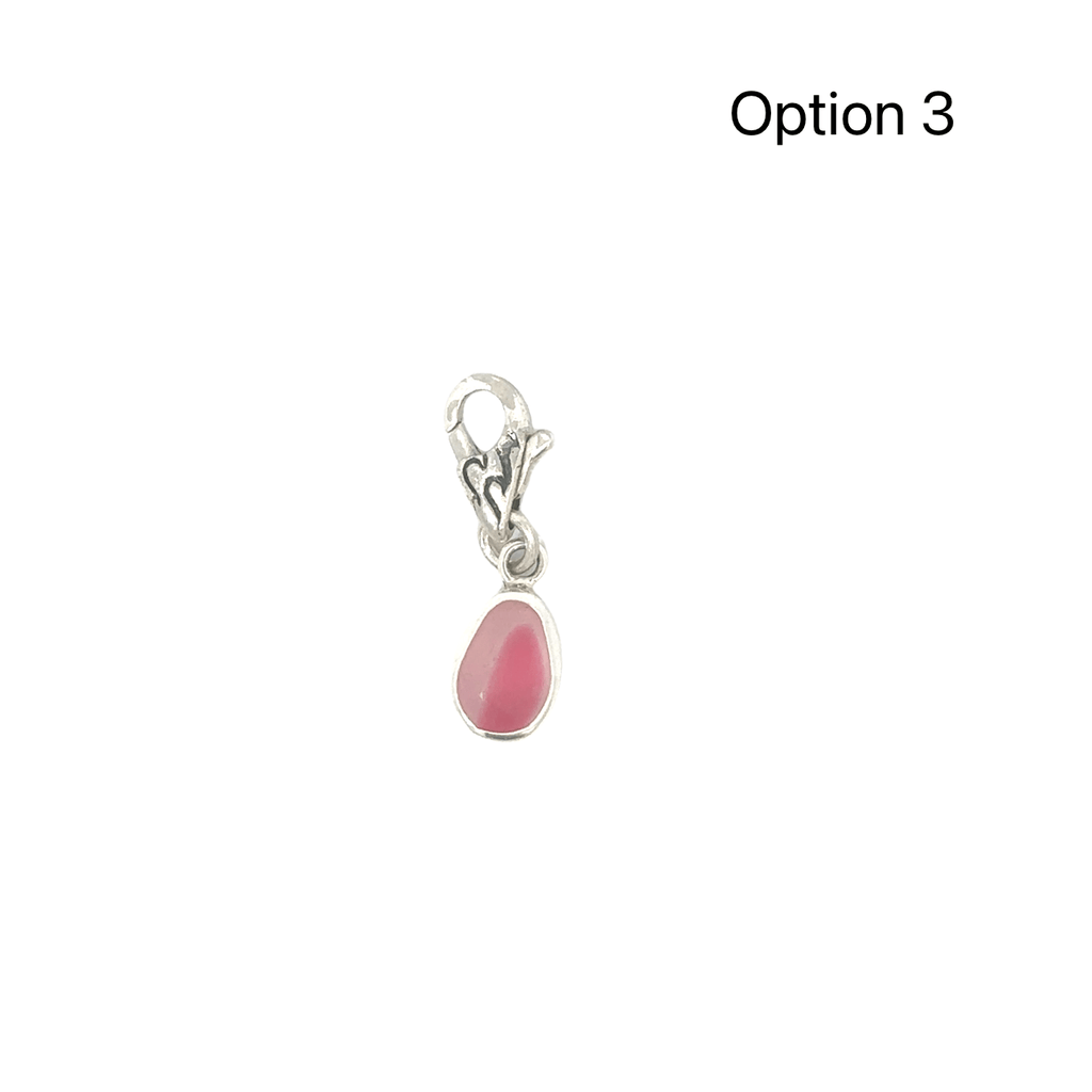 Pink Multi Seaglass Charms - Ocean Soul