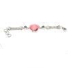 Pink Scallop on the Triple Tigertail Adjustable Bracelet - Ocean Soul