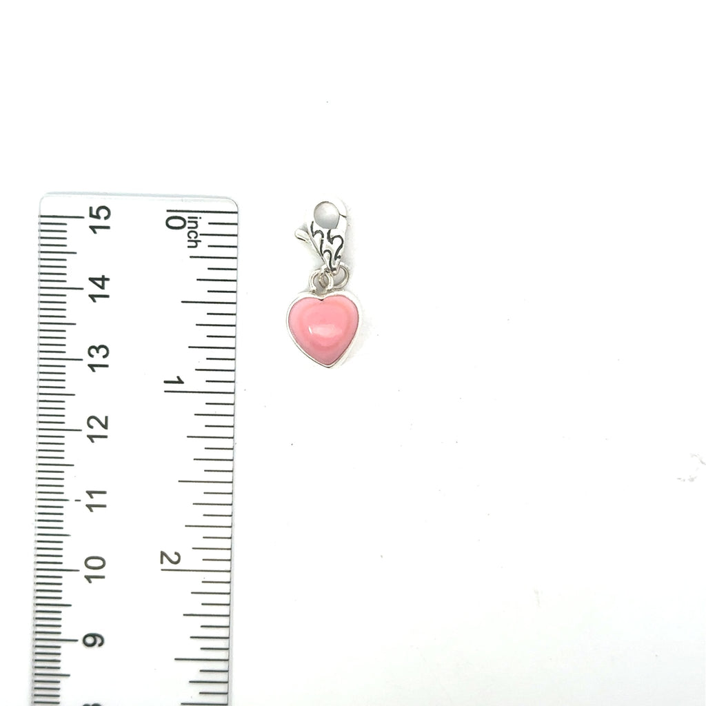 Queen Conch Heart Shaped Charm - Ocean Soul