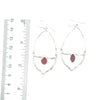 Rare Sea Glass Almond Shaped Earrings - Ocean Soul