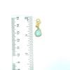 Rare Sea Glass Gold Vermeil Charms - Ocean Soul