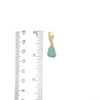 Rare Sea Glass Gold Vermeil Charms - Ocean Soul