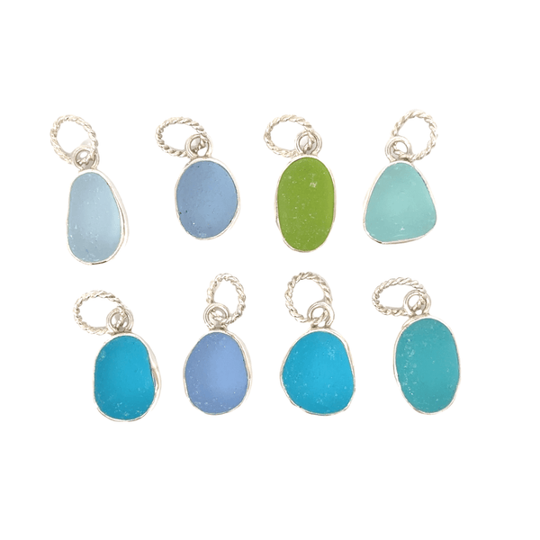 Rare Sea Glass Mini Pendants - Ocean Soul