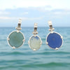 Rare Sea Glass Ohajiki Pendants - Ocean Soul