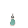 Sea - Foam Sea Glass Pendant - Ocean Soul