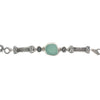 Sea Foam Seaglass Triple Tigertail Bracelet - Ocean Soul