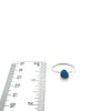 Sea Glass Stacker Rings - Size 6 - Ocean Soul