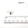 Sea Glass Stacker Rings - Size 7 - Ocean Soul