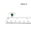 Sea Glass Stacker Rings - Size 8 - Ocean Soul