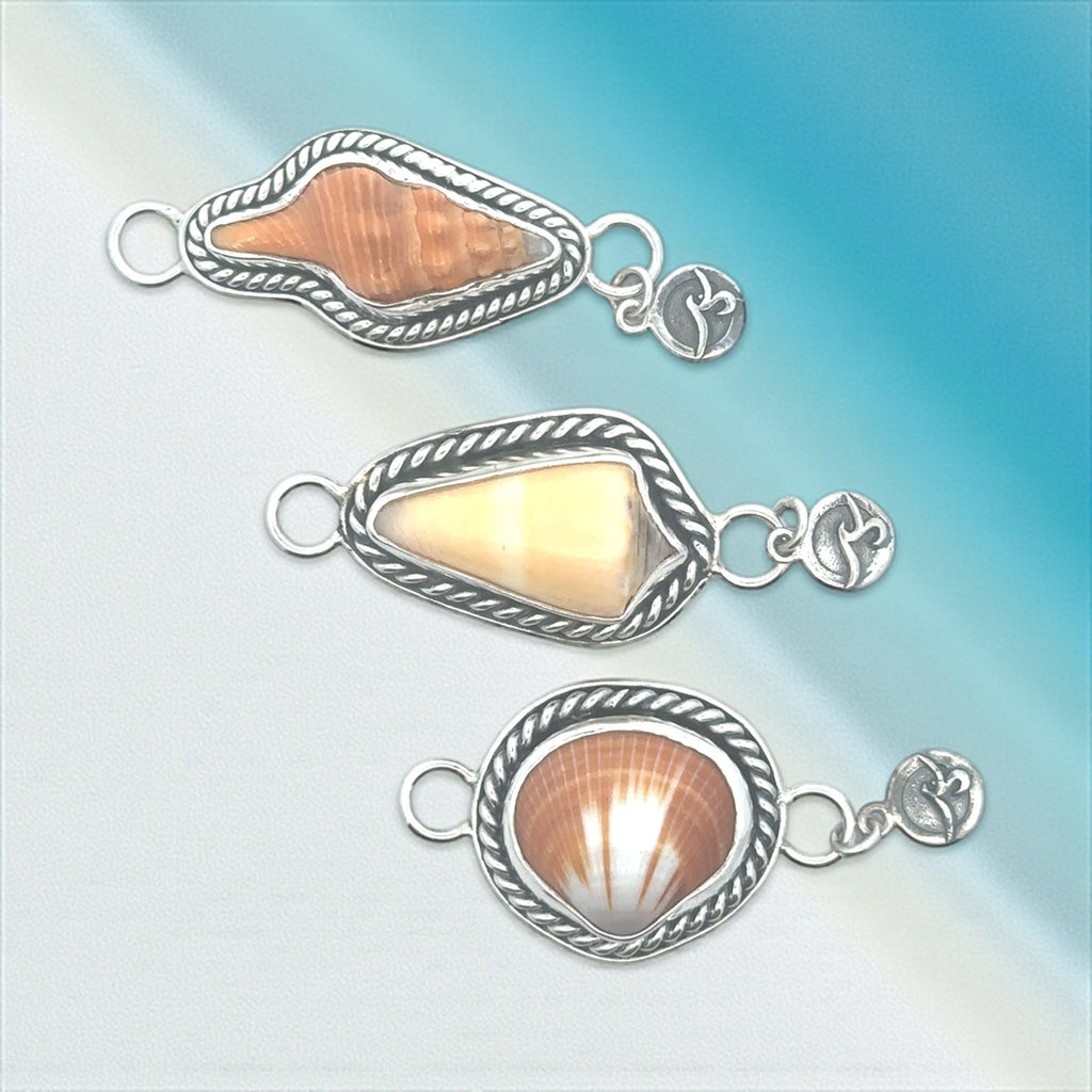 Seashell Rope Bezel Soul Centers - Ocean Soul