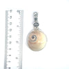 Shark Eye Os Logo Carved Bail Pendants - Ocean Soul