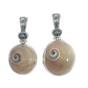 Shark Eye Shell Necklace Pendant - Ocean Soul