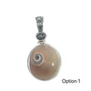 Shark Eye Shell Necklace Pendant - Ocean Soul