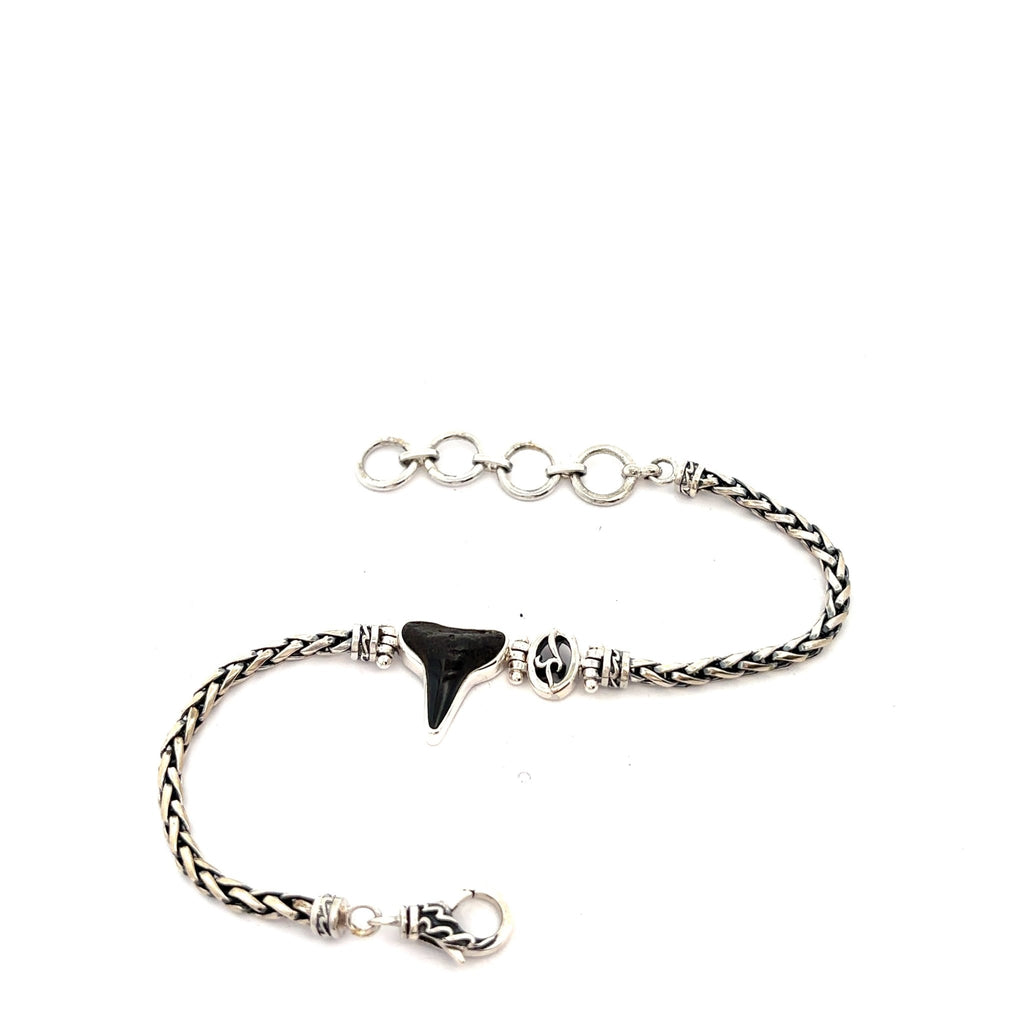 Shark Tooth on the Dainty Adjustable Bracelet - Ocean Soul