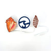 Straw Topper 3 Pack - Ocean Soul