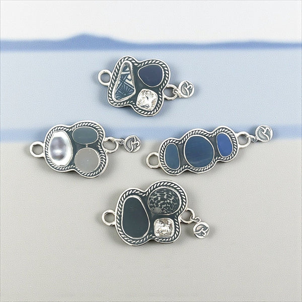 Triple Feature Rope Bezel Soul Centers - Ocean Soul