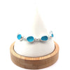 Turquoise Sea Glass Serenity Bracelet - Ocean Soul