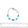 Turquoise Sea Glass Serenity Bracelet - Ocean Soul