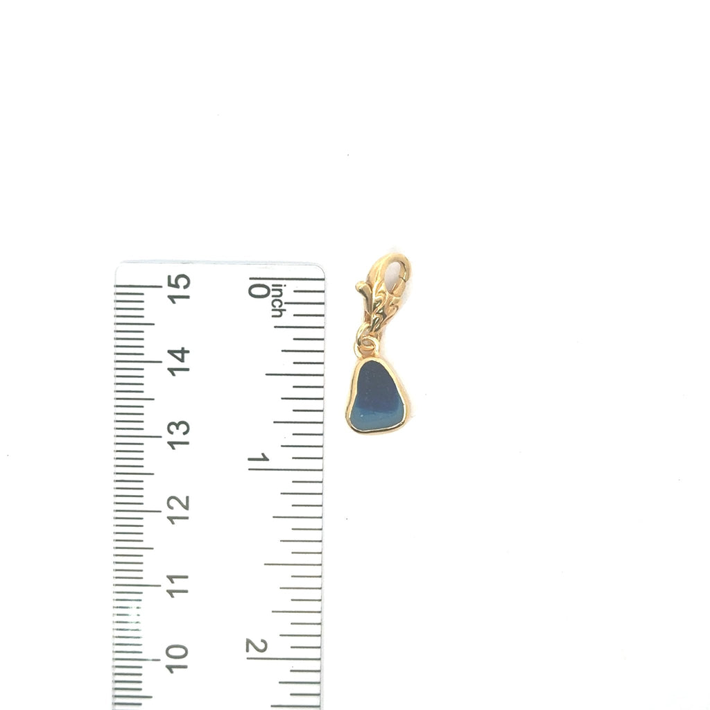 Ultra Rare Sea Glass Gold Vermeil Charms - Ocean Soul