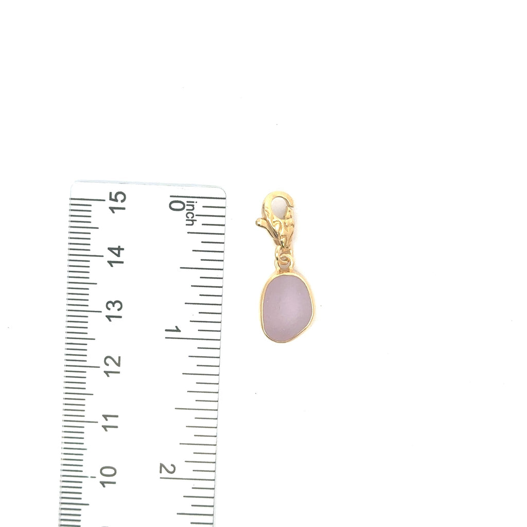 Ultra Rare Sea Glass Gold Vermeil Charms - Ocean Soul
