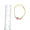 Ultra Rare Sea Glass Gold Vermeil Dainty Link Bracelets - Ocean Soul