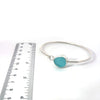 Ultra Rare Sea Glass Hammered Hook Bracelets - Ocean Soul