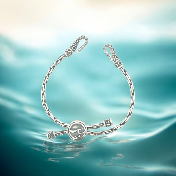 Ursula Hook Adjustable Soul Center Bracelet - Ocean Soul