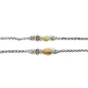 Yellow Multi Colored Sea Glass Dainty Bracelets - Ocean Soul