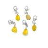 Yellow Sea Glass Charms - Ocean Soul