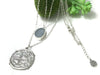 2 Tier Atocia Coin and Sea Glass Necklace - Ocean Soul