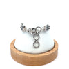 Albino Nutmeg on the Marco Adjustable Bracelet - Ocean Soul