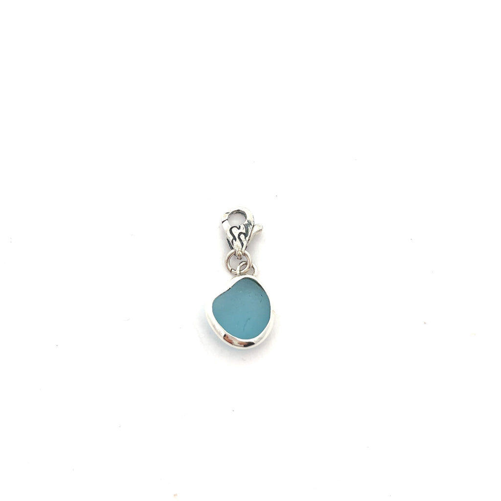 Aqua Sea Glass Charms - Ocean Soul