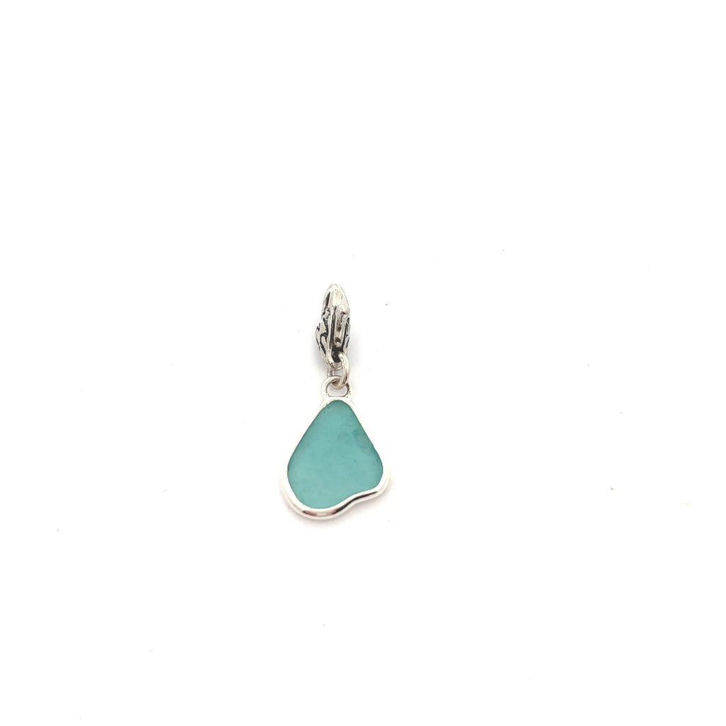 Aqua Sea Glass Charms - Ocean Soul