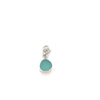 Aqua Sea Glass Charms - Ocean Soul