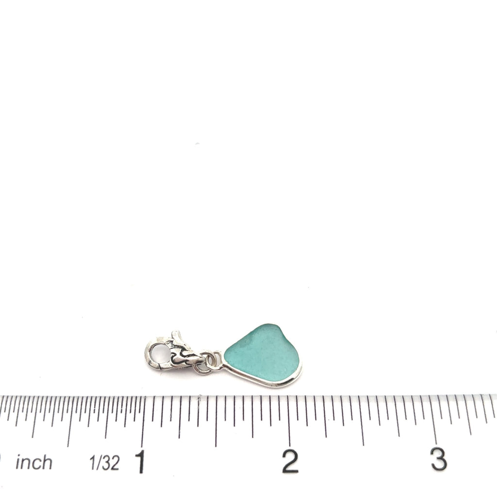 Aqua Sea Glass Charms - Ocean Soul