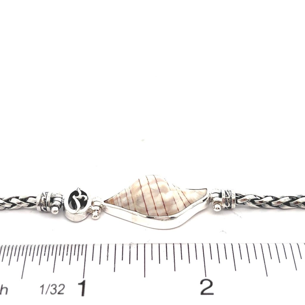 Banded Tulip on the Dainty Adjustable Bracelet - Ocean Soul