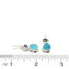 Bright Aqua Sea Glass Earring - Ocean Soul