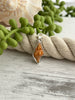 Burnt Orange Horse Conch Charm - Ocean Soul