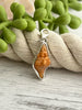 Burnt Orange Horse Conch Charm - Ocean Soul