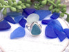 Caribbean Blue! Sea Glass Statement Ring - Size 8 - Ocean Soul