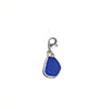 Cobalt Sea Glass Charm - Ocean Soul